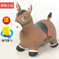 Утолщенный коричневый пони (для надувных инструментов)