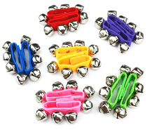 Wrist bell kindergarten string bell hand bell musical instrument rattle childrens wrist bell dance performance bell horseshoe hand bell bell