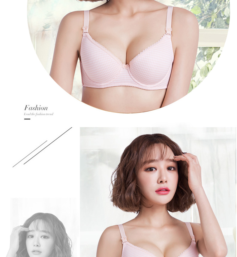 Cổ áo hiện đại và hiện đại quầy mùa xuân mỏng áo ngực cotton 0122 tập hợp ngực nhỏ điều chỉnh đồ lót quần lót su