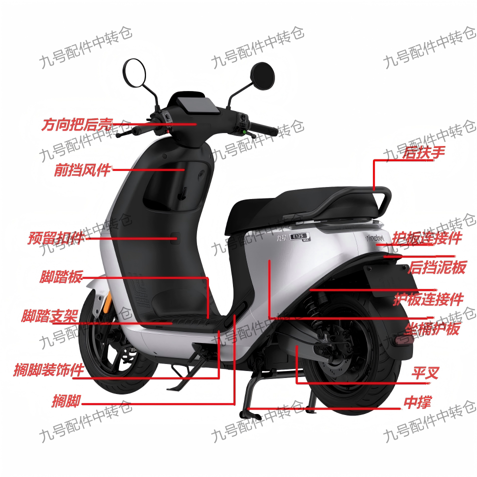 九号电动车Mzmix全车外壳怎么选？2026年外观配件正走向模块化与个性化双升级