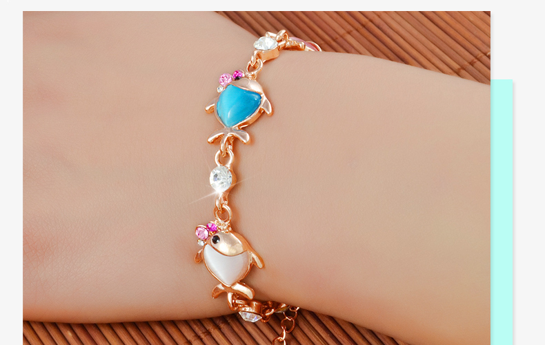 Vòng tay thời trang Hàn Quốc hoang dã nữ vòng tay hoa dễ thương ngọt ngào với phụ kiện quà tặng sinh nhật bạn gái vòng hồ ly