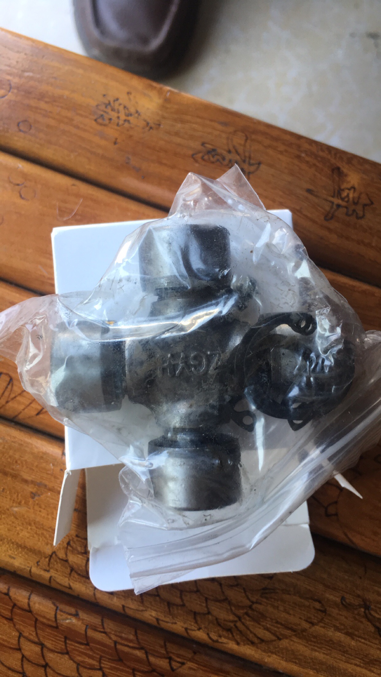 Jiangsu Zongshen tricycle original parts--20*55 universal joint (for the rear of the drive shaft)