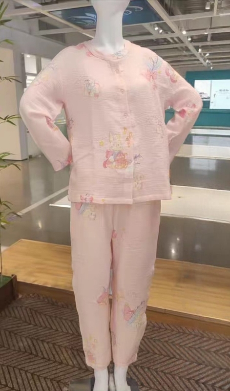 Complete Collection of Cotton Crepe Gauze Loungewear Complete Collection of Cotton Crepe Gauze Loungewear