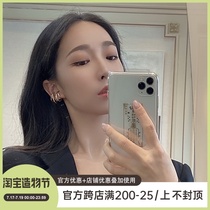 INNOSENSE double thin strip ear bone clip 2020 new retro high-grade sense ear clip no ear pierced female personality earrings