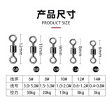 Кольцевые разъемы восемь -символов, сильные кольца 8 -символов, быстро выгрузка