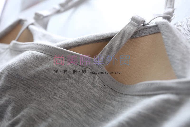 [Đặc biệt hàng ngày] Modal không có vòng thép áo ngực quấn ngực ngắn nửa ngực với áo lót nữ yếm áo độn ngực