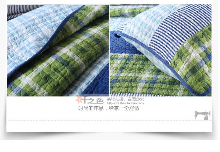 Mỹ quilting đơn giản được bao phủ bởi bông cotton rửa giường bao gồm ba bộ vàng thực sự chính tả mùa hè mát mẻ là [sợi màu]