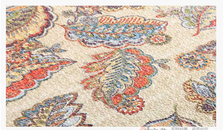 Khăn trải giường bằng vải bông của nước Mỹ ba mảnh trải giường đôi 褥 thảm trải giường