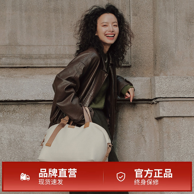 Aiwashi Urban Travel Bag for Women, Large Capacity, Lightweight Hand Luggage Bag, Short-Distance Business Trip, Travel Boarding Storage Bag