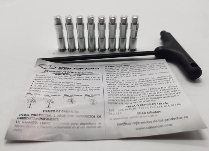 Colombia Canarim CANARIAM speed skating special nail M7 aluminum 7075 with tool set