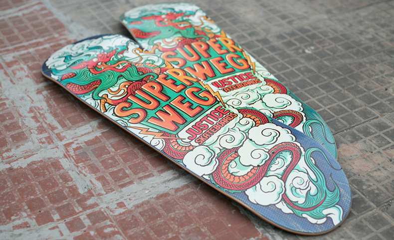 Skate pour homme femme JUSTICE - Ref 2596226 Image 9
