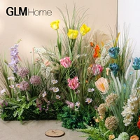 Monet Garden High -Высокий фальшивый цветочный моделирование цветочные ландшафтные торговые центры с сетевой красной фотографией