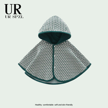 UR SPZL childrens clothing infant cloak autumn warm baby cloak coat childrens windproof quilt outing clothing