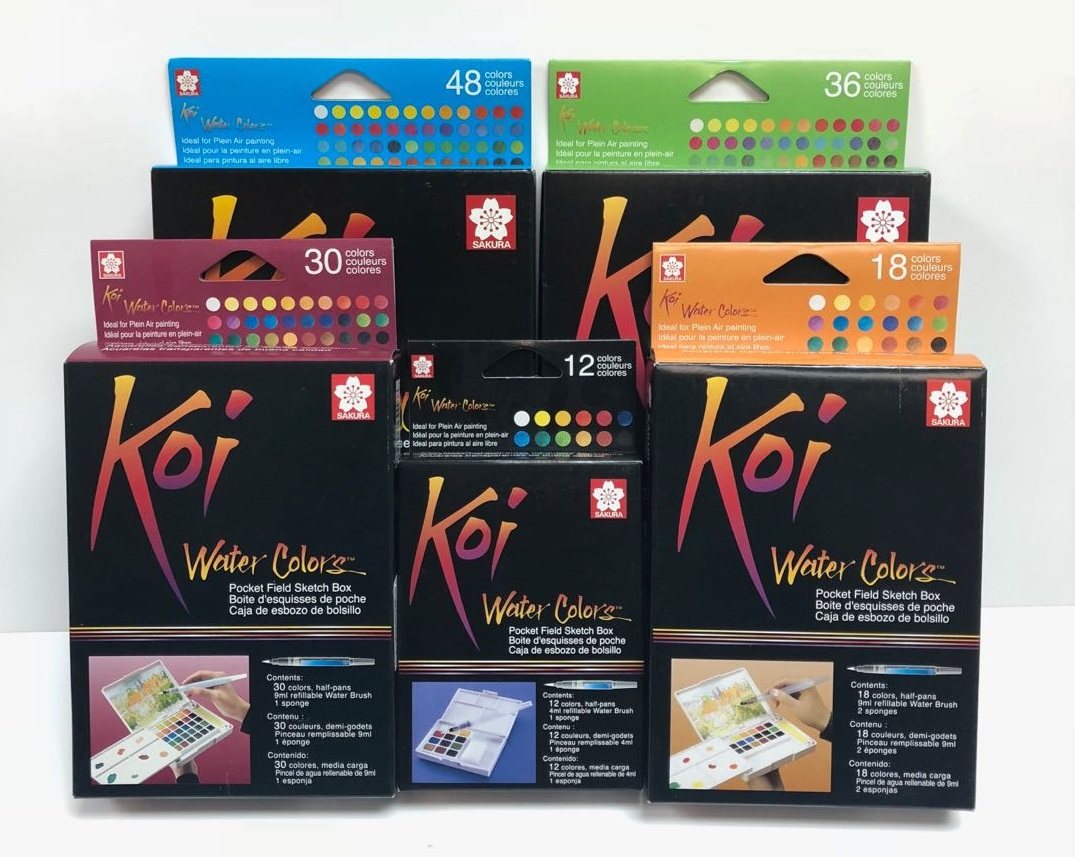 Japan Cherry Blossom SakuraKoi Advanced Watercolor Half Brick Multicolored Suit Selection Lumpy Watercolor Original Dress Promise