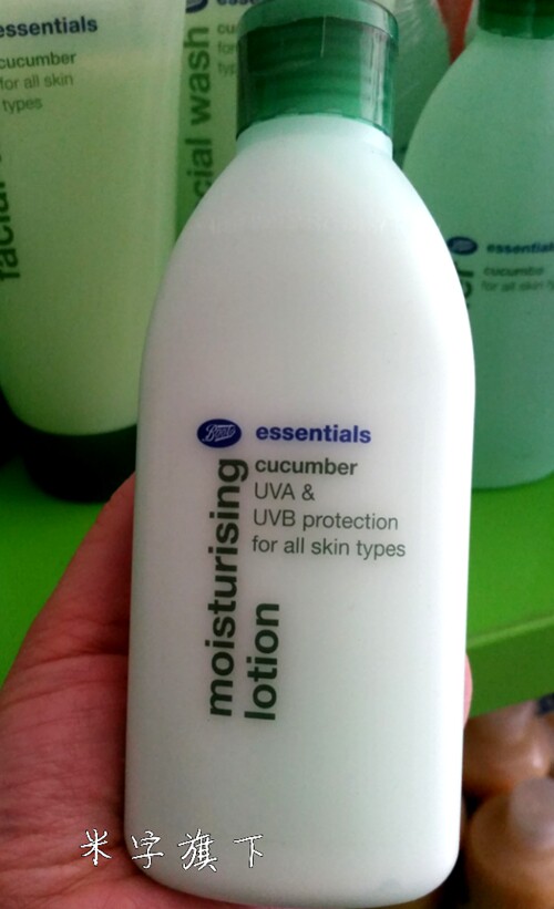 Крем лосьон 英国正品boots小黄瓜维他命深层保湿乳液 150ml 保湿