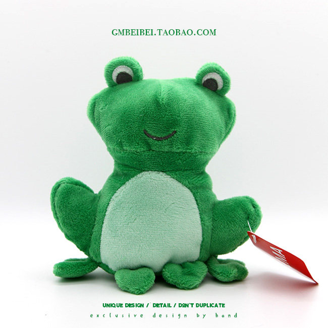 Soft Cute Teenage Girl Hearts Green Frog Fur Suede Toy Paparazzi Birthday Gift Baby Soothing Doll Feel Good