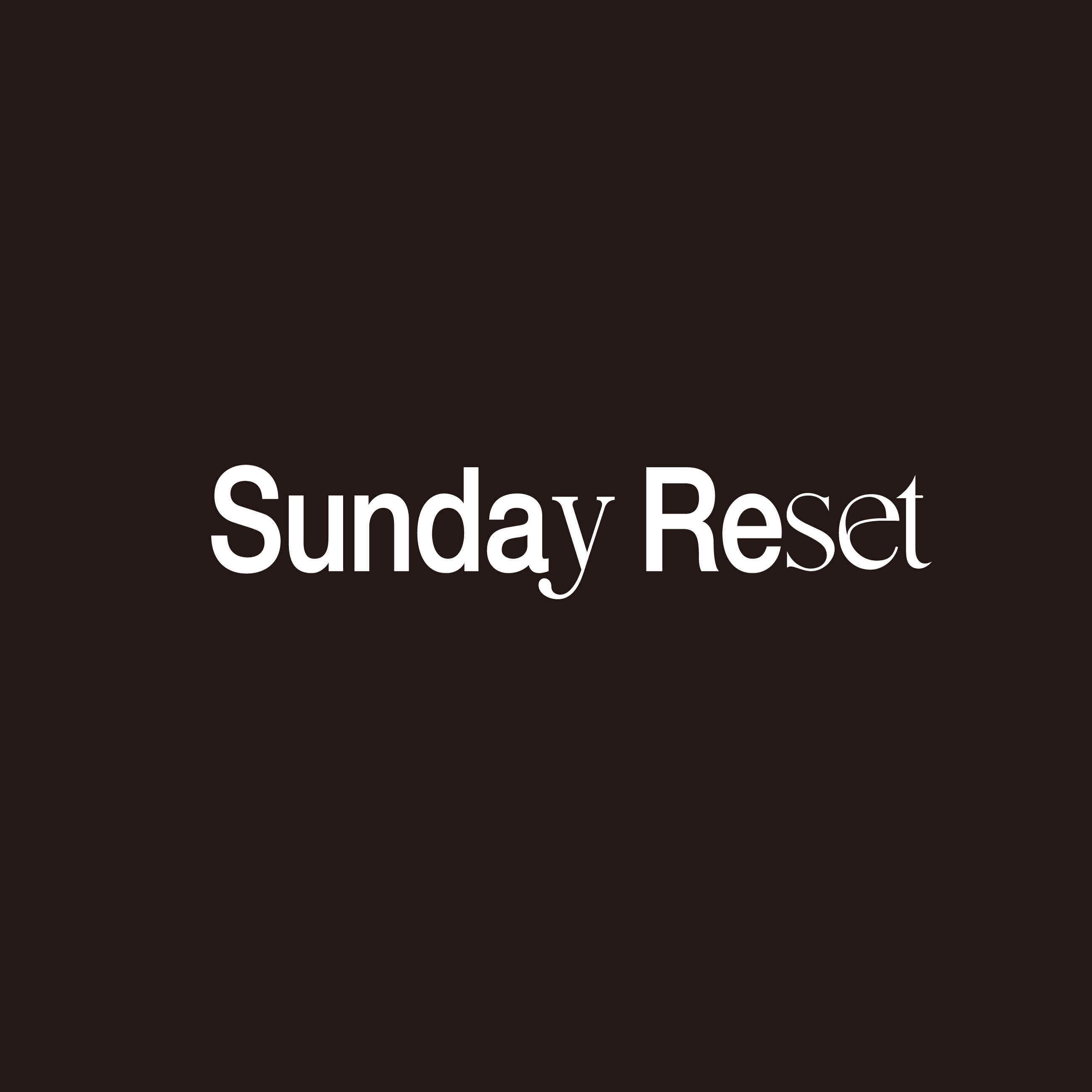 Sunday Reset周日重启的LOGO
