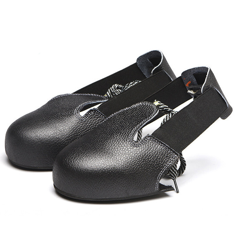 Anti-smashing shoe cover Ladle Head Labor Shoe Cover Steel Head Safety Shoe Cover Visitors tour shoe cover Anti-smashing shoe head black
