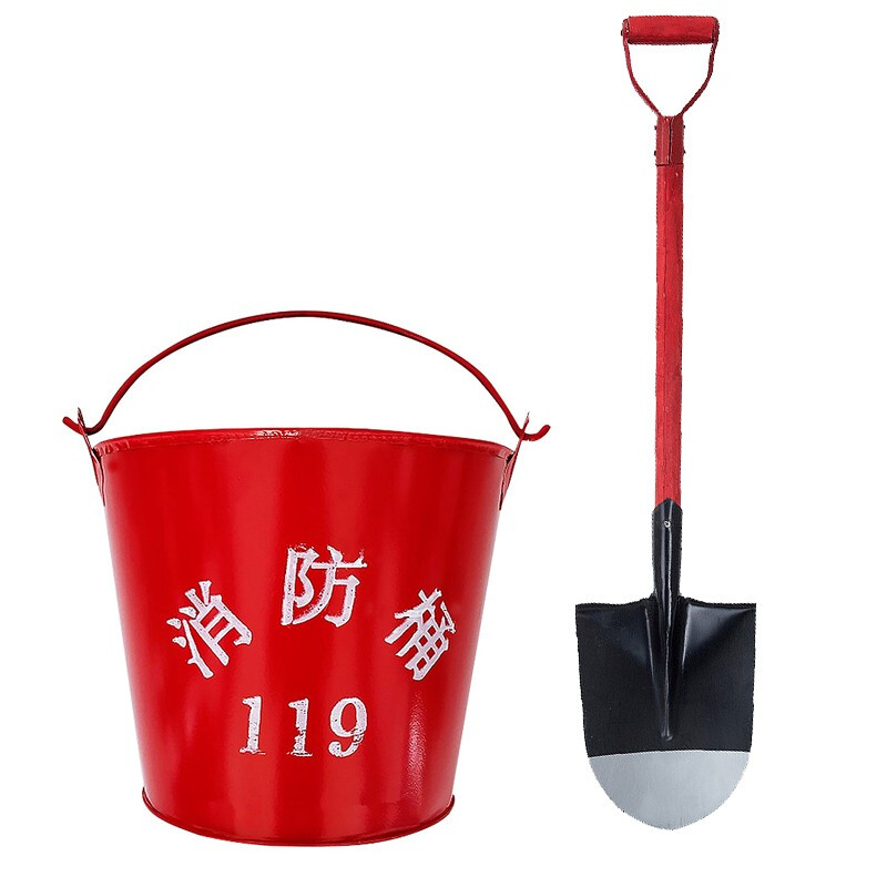 Fire Iron Shovel Iron Shovel Sand Shovel Shovel 70cm Fire Axe Fire Barrel Outdoor Gardening Iron Shovel Pointed Soldier Iron Shovel
