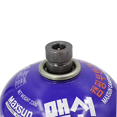 Flat gas tank inflation valve outdoor flat tank recovery joint valve flat gas tank converter camping equipment accessories