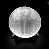 Дерево жизни жизни в марокканской гипсовой дозе диска не содержит кронштейна