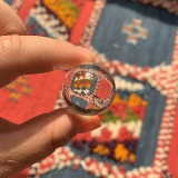 Белый кварц, диаметр 2.5мм, 2.5см