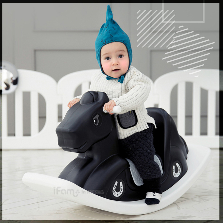 South Korea imported ifam baby rocking horse Little Trojan Little Lamb Camel baby cartoon environmental protection and safety music toys
