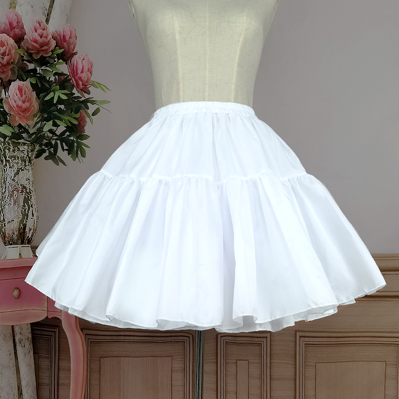 Lolita skirt support daily support boneless soft yarn cotton candy cloud support petticoat petit skirt Lolita skirt support 45cm