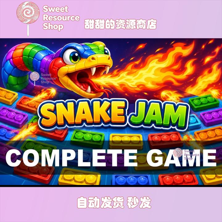 Unity Snaky Jam Complete Mobile Game Template 2026.1.0 Greedy Snake
