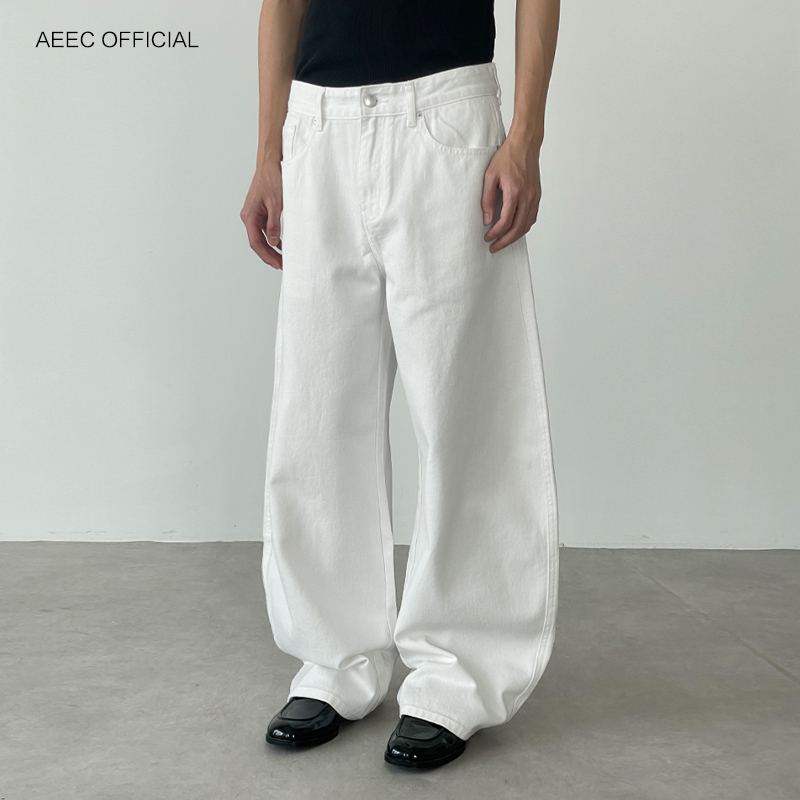 Aeec Official Twisted Bone Curved Knife-Cut Trousers with Drape, Simple Curved Pants, Autumn Basic Commuter Casual Pants Aeec Official Twisted Bone Curved Knife-Cut Trousers with Drape, Simple Curved Pants, Autumn Basic Commuter Casual Pants