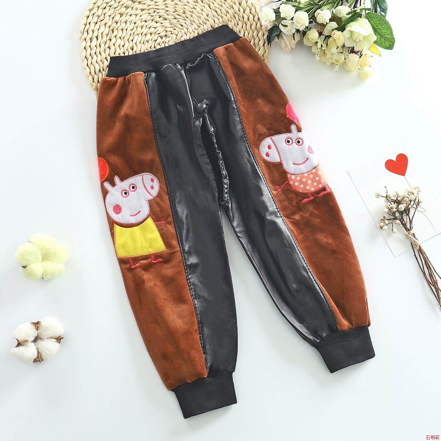 Leak-preventing diaper trousers artificial boys open crotch pants can be worn convenient for one year old girl pie can be washed