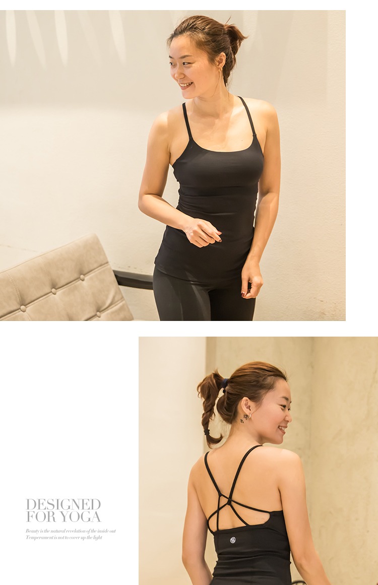 LEANA Lina đồ lót vest thể dục quần áo thể thao nữ yoga 2018 xuân hè đẹp lưng áo ngực 3509 áo khoác tập gym nữ