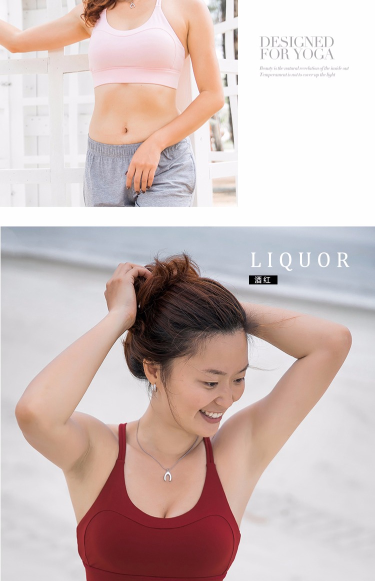 LEANA Lina đồ lót thể thao nữ chuyên nghiệp chạy chống sốc thu thập âm thanh nổi áo ngực yoga 3212 áo tập puma