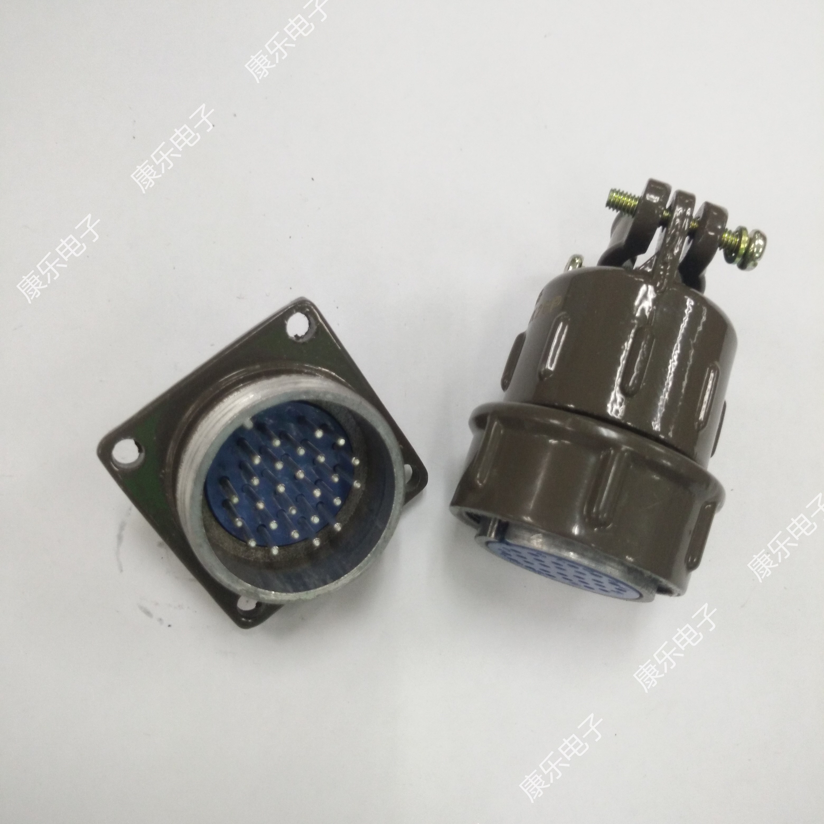 Aviation plug X24 CX24 12-core 19-core 26-core unshielded cable plug-in