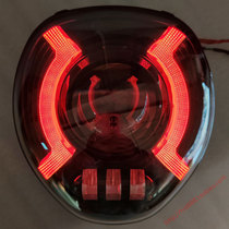 Suitable for TR300 motorcycle modified LED bifocal lens headlights mobile phone Bluetooth APP control multiple colors