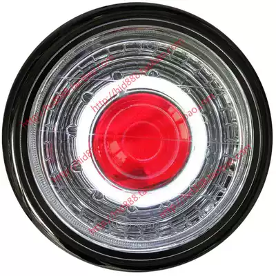 Locomotive 7-inch round lamp living room light dual lens assembly xenon lamp modification Q5HID assembly Angel Devil eye