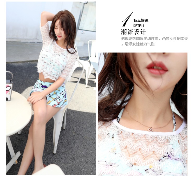 Bộ đồ bơi nữ ba mảnh phù hợp với váy xẻ bảo thủ ngực nhỏ tập hợp gợi cảm khí chất mỏng kỳ nghỉ mùa xuân nóng bỏng tắm phù hợp 	các kiểu đồ bơi 2 mảnh	