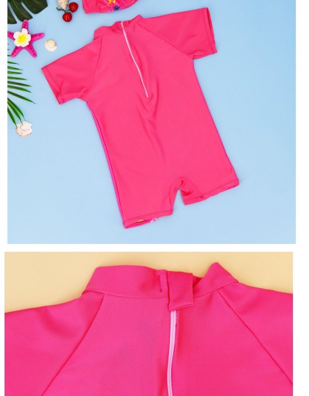 Đồ bơi trẻ em Cô gái Xiêm Boxer Cô bé dễ thương Phim hoạt hình Cô gái bãi biển Mùa xuân nước nóng do boi tre em