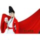 The Invincible Oriental Heroine from the Legend of the Condor Heroes, Lin Qingxia's Same Style Red Female Warrior Performance Costume, Male-To-Female Cross-Dressing Hanfu