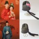The Same Hat as Guo Se-Fanghua Wears, the Same Hat as Li Xian Wears in Hanfu, the Same Hat as Jiang Changyang Wears, Tang-Style Wedding Dress Updo Hat