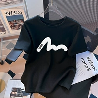 Черный - волнистые линии