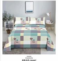 Clearance processing pure cotton old coarse cloth sheets that do not ball and do not fade comfortable and breathable sheets that can be used as mats