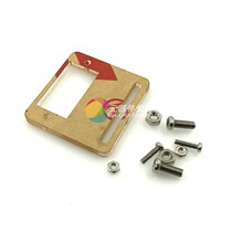 SG90 steering gear bracket manipulator tripod head bracket intelligent trolley ultrasonic bracket trolley bracket