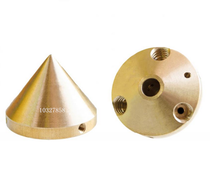 3D printer accessories three in one out 3 in 1 out multi-color mixed multi-nozzle brass nozzle sub-caliber 0 4