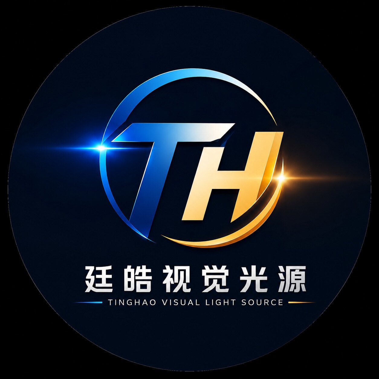 廷皓视觉光源的LOGO