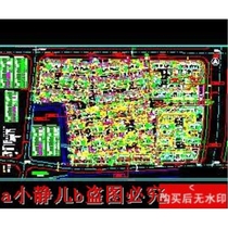 A large community planning master plan CAD drawings garden landscape dwg drawings