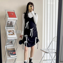 2021 fall new gestational woman fitted with two sets of Korean version brief ocean gas 100 hitch knit bottom hanger with skirt suit