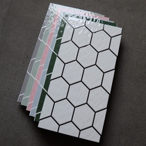 Nordic solid color wall brick dark green honeycomb tile 300x600 kitchen bathroom white glazed brick restaurant non-slip