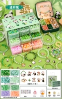 Усовершенствованная версия девяти сетчатой коробки [Beada 400 Beads ✅8 Colors ✅/Подвеска/Наклейка/Инструмент/Подарочный пакет]