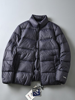Odm Company Surplus Stock 90% White Duck down Autumn and Winter Export Men's Stand Collar High-Puffiness Warm Casual down Jacket